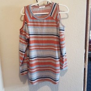 Cold shoulder top